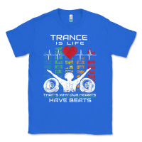 True Royal trance music retro vintage dj gift t shirt Classic Tee - linhVisuals