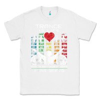 White trance music retro vintage dj gift t shirt Classic Tee - linhVisuals
