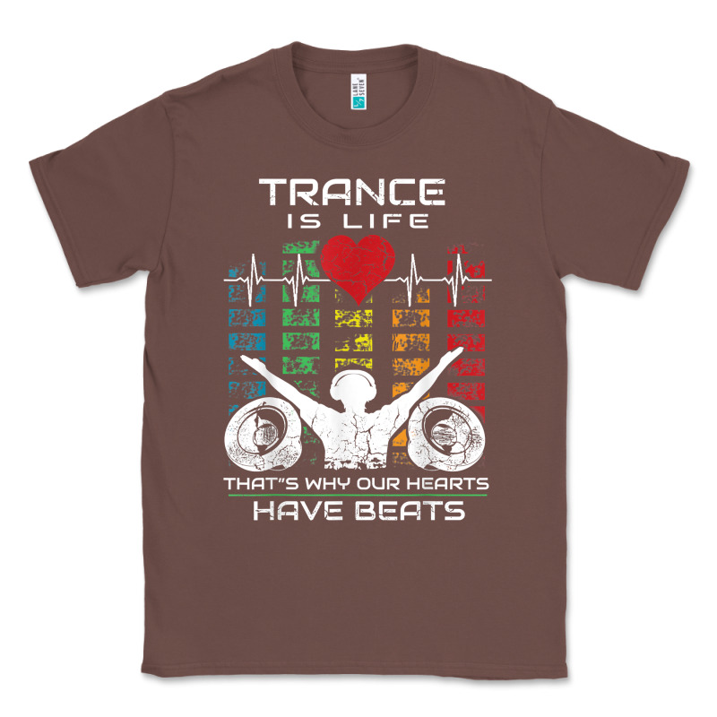 Trance Music Retro Vintage Dj Gift T Shirt Classic Tee by linhVisuals | Teevron