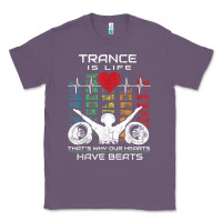 Lavender trance music retro vintage dj gift t shirt Classic Tee - linhVisuals