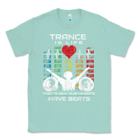 Seafoam trance music retro vintage dj gift t shirt Classic Tee - linhVisuals