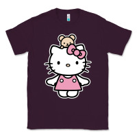 Plum kitty Classic Tee - linhVisuals