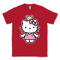 Red kitty Classic Tee - linhVisuals