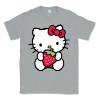 Heather Grey kitty Classic Tee - linhVisuals