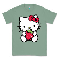 Sage kitty Classic Tee - linhVisuals