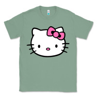 Sage kitty Classic Tee - linhVisuals