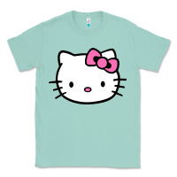 Seafoam kitty Classic Tee - linhVisuals