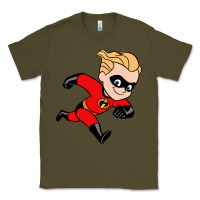 Army Green incredibles Classic Tee - linhVisuals