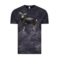 Cloud Black Alpine Goat Vintage Tee - LillyAllenDesigns