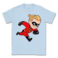 Dusty Blue incredibles Classic Tee - linhVisuals