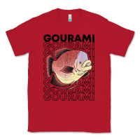Red giant gourami fish 80's monster fish keeper tropical fish t shirt Classic Tee - linhVisuals