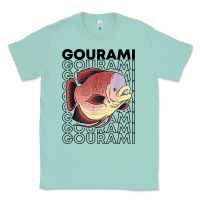 Seafoam giant gourami fish 80's monster fish keeper tropical fish t shirt Classic Tee - linhVisuals
