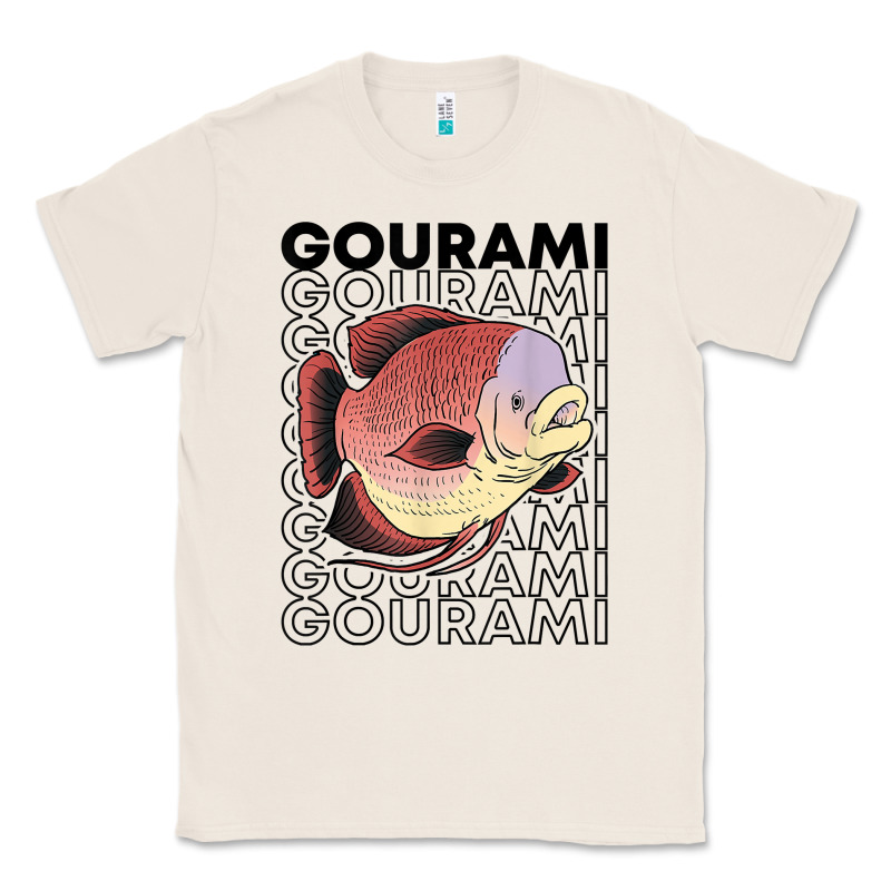Giant Gourami Fish 80's Monster Fish Keeper Tropical Fish T Shirt Classic Tee by linhVisuals | Teevron
