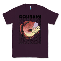 Plum giant gourami fish 80's monster fish keeper tropical fish t shirt Classic Tee - linhVisuals