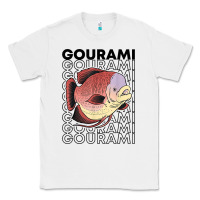 White giant gourami fish 80's monster fish keeper tropical fish t shirt Classic Tee - linhVisuals