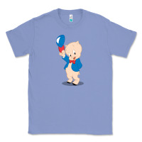 Colony Blue porky pig Classic Tee - linhVisuals