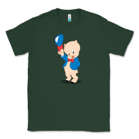 Sports Green porky pig Classic Tee - linhVisuals