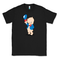 Black porky pig Classic Tee - linhVisuals