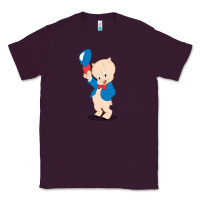Plum porky pig Classic Tee - linhVisuals