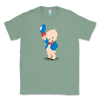 Sage porky pig Classic Tee - linhVisuals