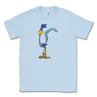 Dusty Blue road runner Classic Tee - linhVisuals
