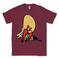 Burgundy sam yosemite Classic Tee - linhVisuals
