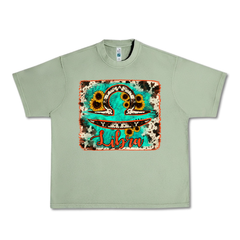 Libra Turquoise Cowhide Urban Heavy Tee by RanaPortraitStore | Teevron