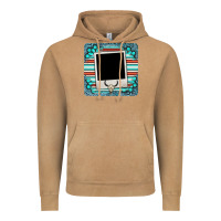 Vintage Camel gemstone turquoise serape custom photo frame coaster Vintage Hoodie - BarkalooDesign