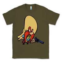 Army Green sam yosemite Classic Tee - linhVisuals
