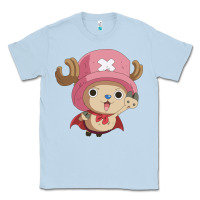 Dusty Blue one piece Classic Tee - linhVisuals