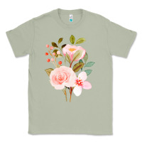 Matcha Bouquet Floral Classic Tee - linhVisuals
