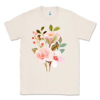 Natural Bouquet Floral Classic Tee - linhVisuals