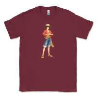 Burgundy one piece Classic Tee - linhVisuals