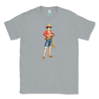 Heather Grey one piece Classic Tee - linhVisuals