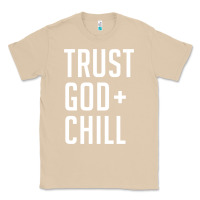 Mushroom trust god and chill tee vintage pullover hoodie Classic Tee - linhVisuals