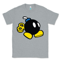 Heather Grey bomb Classic Tee - linhVisuals