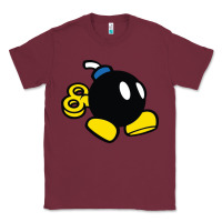 Burgundy bomb Classic Tee - linhVisuals