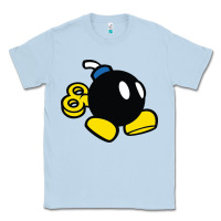 Dusty Blue bomb Classic Tee - linhVisuals