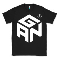 Black Gancube Classic Tee - linhVisuals