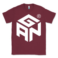 Burgundy Gancube Classic Tee - linhVisuals
