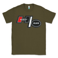 Army Green Hurst Old Classic Tee - linhVisuals