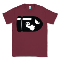 Burgundy bullet bill Classic Tee - linhVisuals