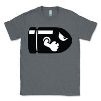 Charcoal Heather bullet bill Classic Tee - linhVisuals