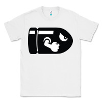 White bullet bill Classic Tee - linhVisuals