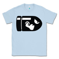Dusty Blue bullet bill Classic Tee - linhVisuals