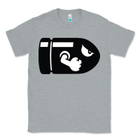 Heather Grey bullet bill Classic Tee - linhVisuals