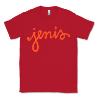 Red Jenis Ice Creams Classic Tee - linhVisuals