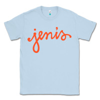 Dusty Blue Jenis Ice Creams Classic Tee - linhVisuals
