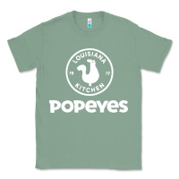 Sage Popeyes Classic Tee - linhVisuals