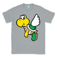 Heather Grey koopa troopa Classic Tee - linhVisuals